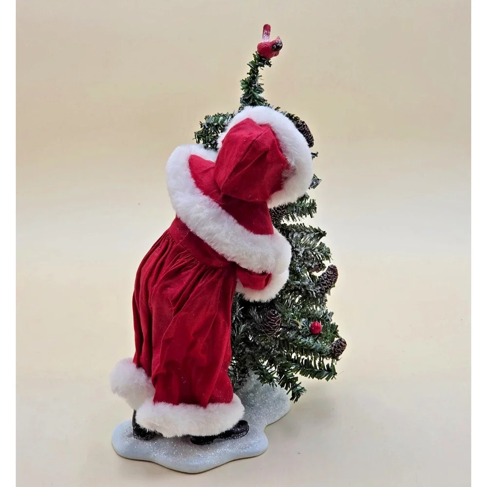 Dept 56 Possible Dreams The Perfect Tree Mrs Claus Clothtique Rare in Box 2006